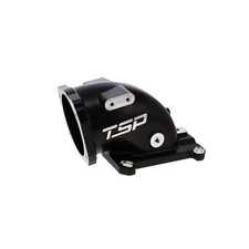Cotovelo corpo do acelerador TSP GM LS 105mm alumínio fundido com flange 4150 - Preto comprar usado  Enviando para Brazil
