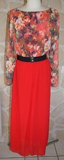 Robe longue rouge d'occasion  Courville-sur-Eure