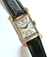 BULOVA Vintage Relógio Masculino Folheado a Ouro Calibre 7AK Folheado a Ouro CORRENDO Sem Reserva comprar usado  Enviando para Brazil