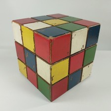 Rubiks cube wood for sale  Myrtle Beach