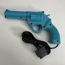 Controle de arma leve Konami Justifier para Super Nintendo SNES azul JE510 1993, usado comprar usado  Enviando para Brazil