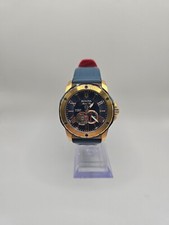 RARO Bulova 98A227 Marine Star relógio automático masculino pulseira de silicone 45mm comprar usado  Enviando para Brazil