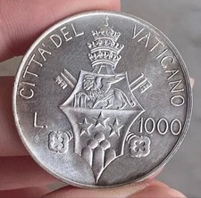 Vaticano 1000 lire usato  Roma