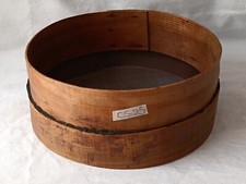 Antico setaccio legno usato  Italia