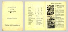 Usado, MWM Diesel Motor AKD 12 E AKD 12 Z  Betriebsanleitung Original comprar usado  Enviando para Brazil