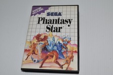 PHANTASY STAR SEGA MASTER JOGO MANUAL E ESTOJO - TESTADO (SZY34) comprar usado  Enviando para Brazil
