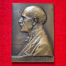 Médaille françois pietri d'occasion  Nice-