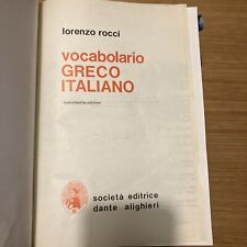 Dizionario rocci usato  Bari