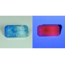 1,23 Cts_Pedra Antiga_100% Natural Não Aquecida UV Mudança de Cor Afegã_Mogok comprar usado  Enviando para Brazil
