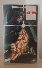 star wars widescreen vhs for sale star wars widescreen vhs for sale LONDON
