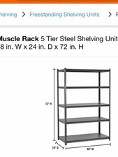 steel shelving units for sale  Gardena