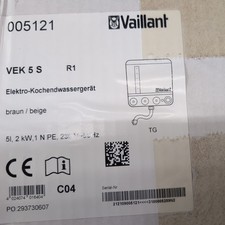 Vaillant vek braun gebraucht kaufen  Ingolstadt