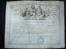Diplôme.certificat études pr d'occasion  Joué-lès-Tours