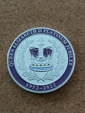 Médaille jubilé platine d'occasion  Rouen-