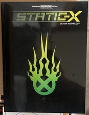 STATIC-X - GUITARRA ANTOLOGIA SONGBOOK partituras de acordes livro de músicas push it pb comprar usado  Enviando para Brazil