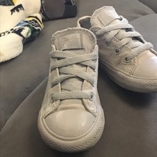 Toddler lilac converse for sale  SOWERBY BRIDGE