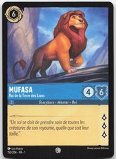 Carte lorcana mufasa d'occasion  France