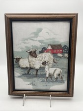 Framed sheep fabric for sale  Beaver Dam