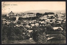 Widokówka Rychnov nad Kneznou, panorama 1922  na sprzedaż Widokówka Rychnov nad Kneznou, panorama 1922  na sprzedaż  Wysyłka do Poland