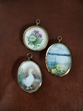 Three hand painted for sale  OTTERY ST. MARY