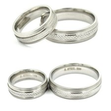 Muster edelstahl ring gebraucht kaufen  Leipzig
