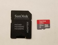 PACOTE COM 5 CARTÕES DE MEMÓRIA SANDISK MICRO SD 32GB ULTRA CLASSE 10 CARTÃO TF comprar usado  Enviando para Brazil