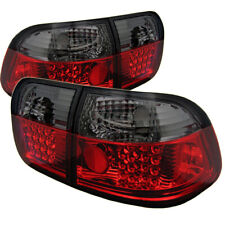 Ajuste Honda 96-98 Civic 4dr luzes traseiras de LED fumaça vermelha lâmpada de freio DX GX EX LX Sedan comprar usado  Enviando para Brazil