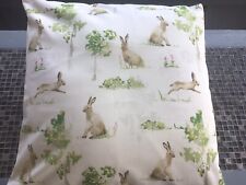 Large hares cushion for sale  IMMINGHAM