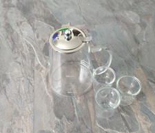 Glass teapot cup for sale  LOCHGELLY