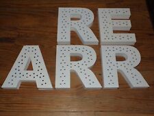 Lot lettres enseigne d'occasion  Ciry-le-Noble