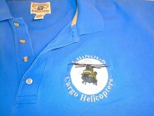 Camisa helicóptero transporte de carga Chinook exército dos EUA vintage águia produtos secos azul GG comprar usado  Enviando para Brazil
