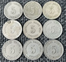 Deutsches reich pfennig gebraucht kaufen  Ibbenbüren