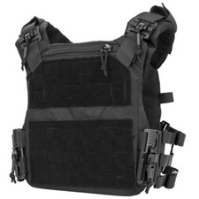 Molle Airsoft Plate Carrier K19 3.0 Viking Softair Plattenträger Weste Schwarz comprar usado  Enviando para Brazil