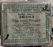 Lute player allitsen for sale  KETTERING