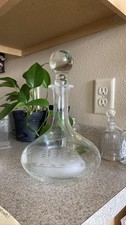 Vintage etched glass for sale  De Pere