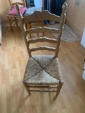Wooden ladder back for sale  LIVERPOOL