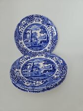 Spode plates blue for sale  MIDDLESBROUGH