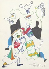 Charles lapicque dessins d'occasion  Blois