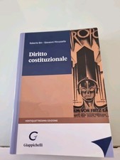 Diritto costituzionale bin usato  Villanova Marchesana