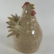 Art pottery rooster for sale  Holley
