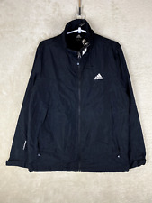 Jaquetas Adidas Climaproof corta-vento tamanho 90 masculinas preto logotipo roupas esportivas comprar usado  Enviando para Brazil