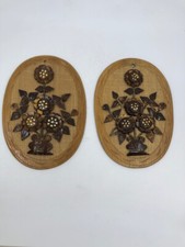 Vtg oval wood for sale  Leominster