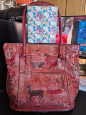 Handmade leather tote for sale  Salinas