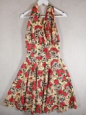 Roses skulls rockabilly for sale  IPSWICH