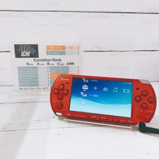 Console Sony PSP3000 somente vermelho região livre sem bateria do Japão [testado] comprar usado  Enviando para Brazil