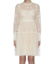 Mini Vestido Needle & Thread Whitehorn Talla 2 Cuentas Y Bordado Floral $500 segunda mano  Embacar hacia Mexico