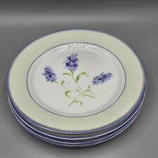 Laura Ashley Mayhill 8" Pratos de Salada Lanche Decoração de Casa de Fazenda Ruim Conjunto De 4, usado comprar usado  Enviando para Brazil