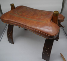 Sitzhocker fußhocker leder gebraucht kaufen  Mörlenbach
