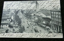 AK Postkarte Barcelona Calle Del Marques del Duero*G.1909 Marke Espana Spanien** comprar usado  Enviando para Brazil