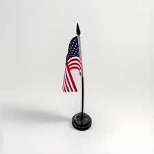 Bandeira americana pequena desktop com pedestal comprar usado  Enviando para Brazil